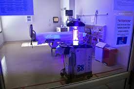 Xenon UV germ-killing Robots
