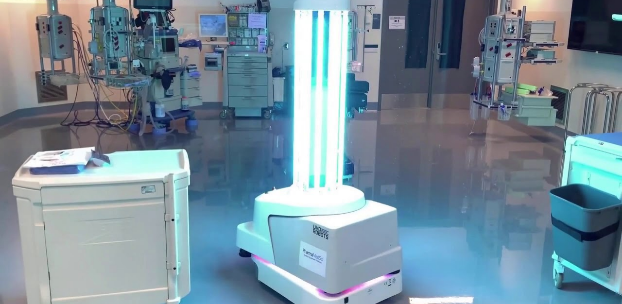 Can Ultraviolet Light from pulsed light disinfection robot Kill COVID-19?