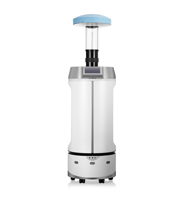 pulsed UV light robot hospital disinfection