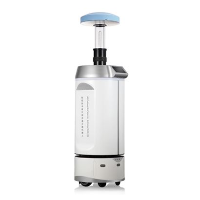 Pulsed UV Disinfection Robot